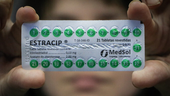 PASTILLAS anticonceptivas