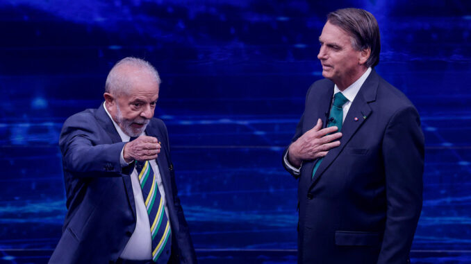Lula y Bolsonaro