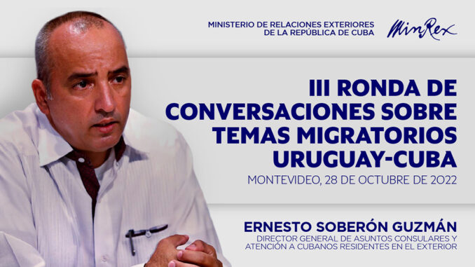 URUGUAY-CUBA MIGRACIÓN