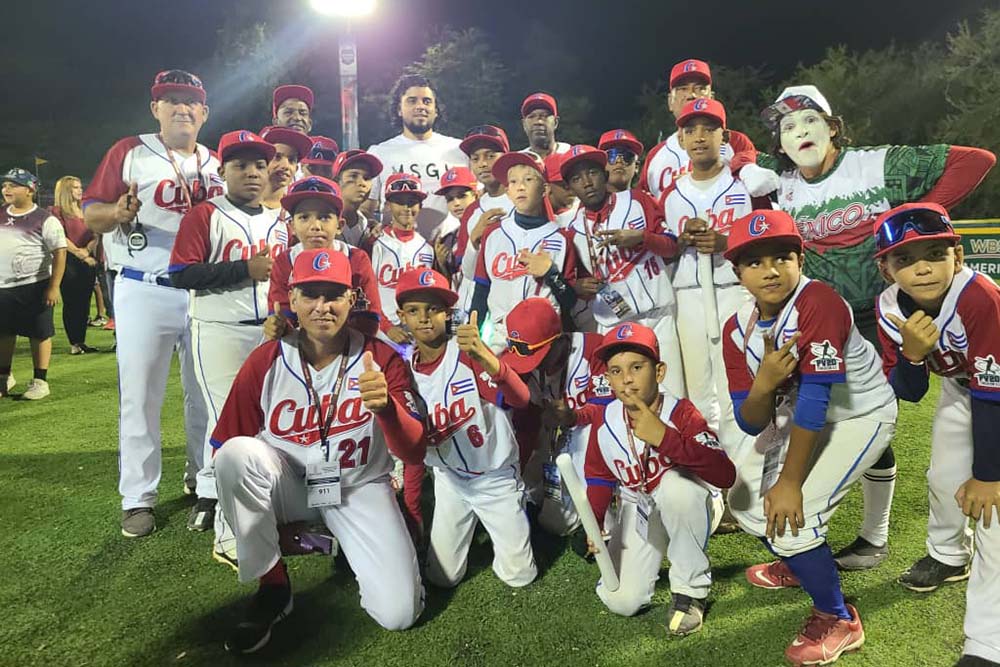 Cuba discutirá el título del Panamericano de Béisbol Sub 10 contra a