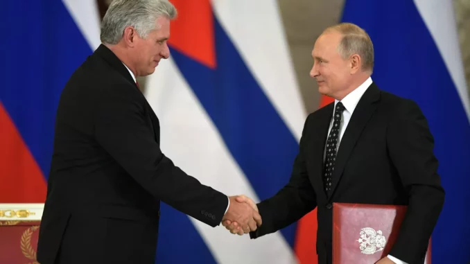 Díaz-Canel y Putin