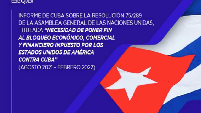Informe Bloqueo