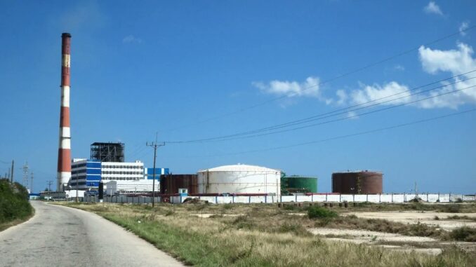 central termoeléctrica Antonio Guiteras