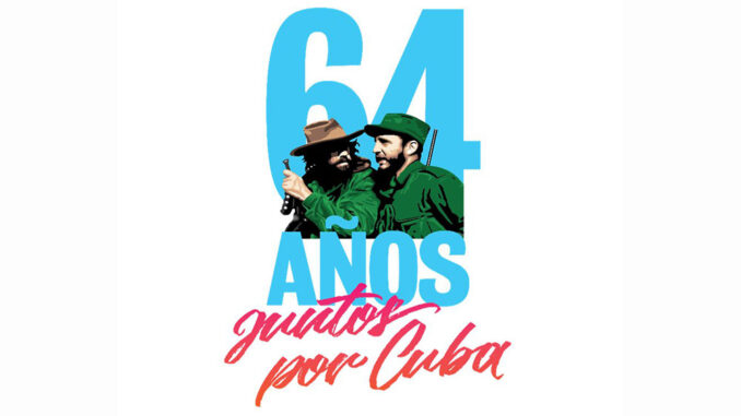 64 aniversario del triunfo de la revolución