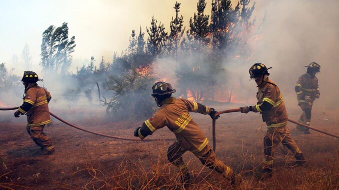 Incendios Chile