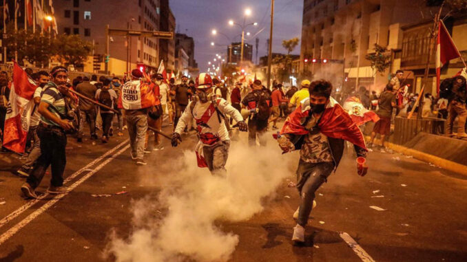 Perú-Manifestaciones