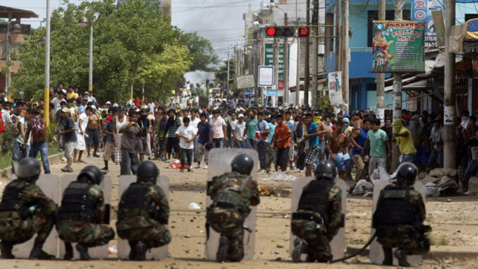 Perú-manif