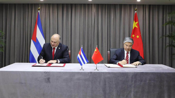 China y Cuba