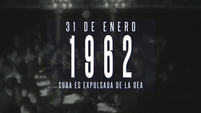 Expulsión de Cuba de la OEA
