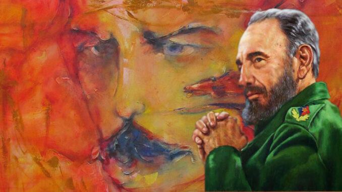Fidel y Martí