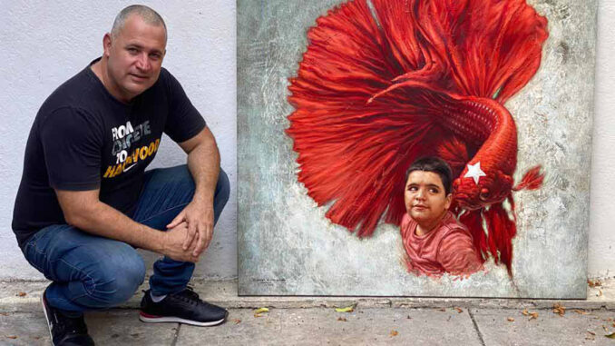 Maikel Herrera -pintura