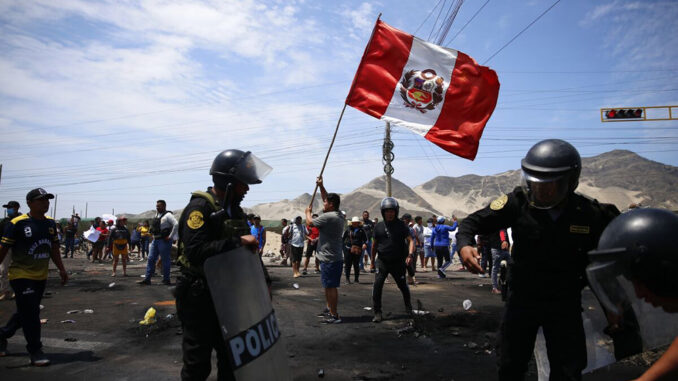 Perú Manif