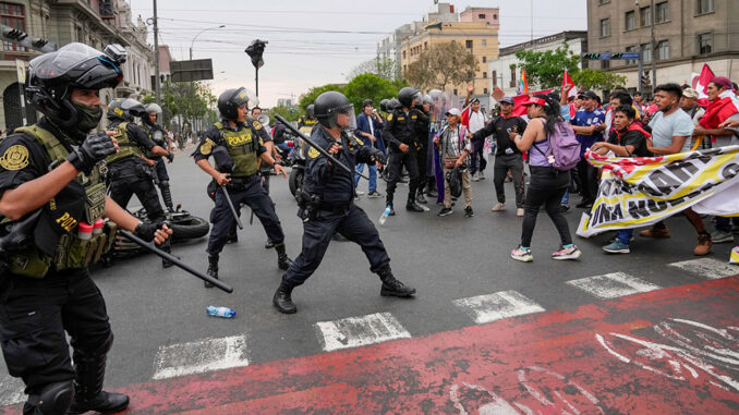 Perú- Manifestaciones