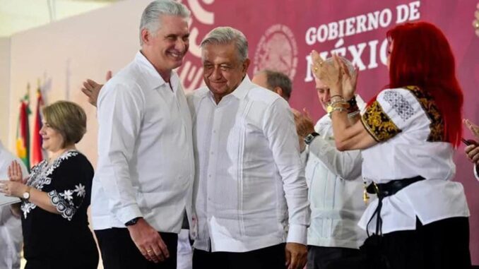 Díaz-Canel en México