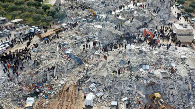 Siria Terremoto