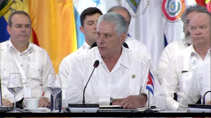 Díaz-Canel, Cumbre Iberoamericana