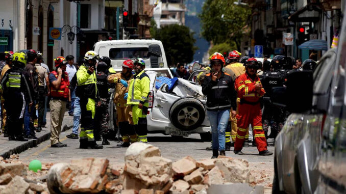 Ecuador sismo