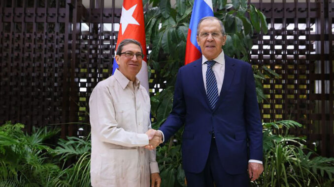 Serguéi Lavrov en Cuba