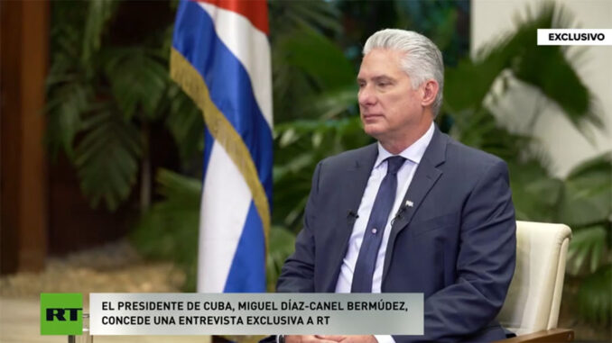 Díaz Canel-Actualidad RT