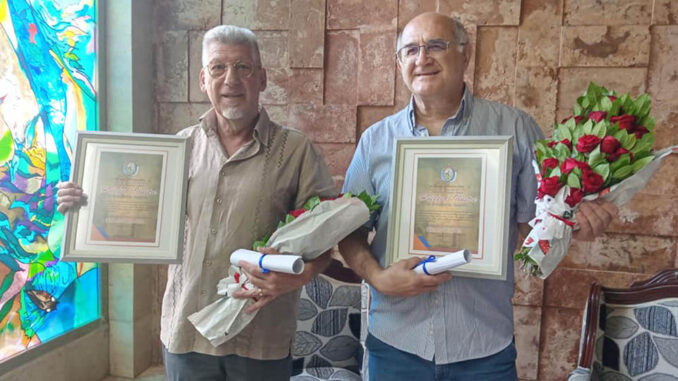Recibimiento brigada de solidaridad