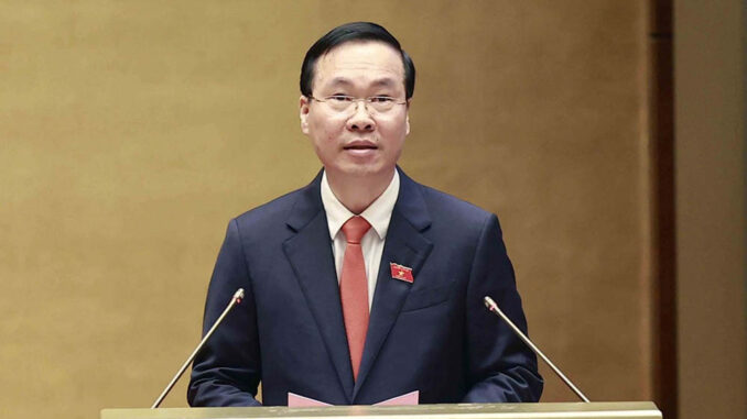 Vo Van Thuong-presidente de Vietnam