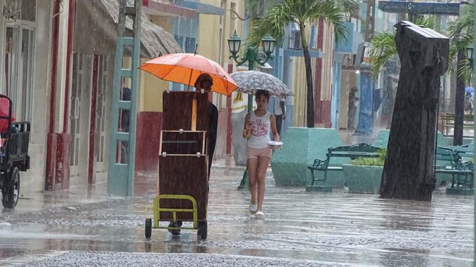 Lluvias en Bayamo