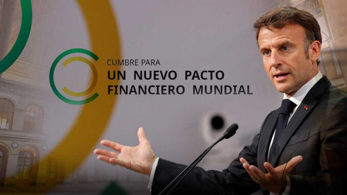 cumbre para un Nuevo Pacto Financiero Mundial