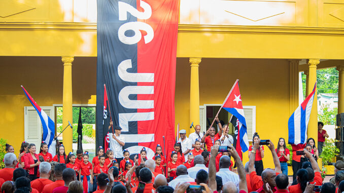 Acto x el 26 en Bayamo