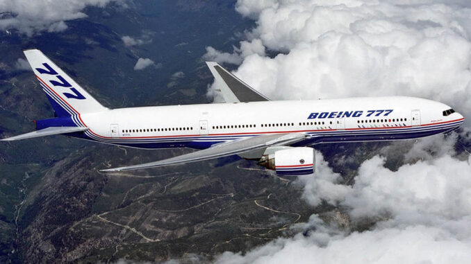 Boeing 777 Cuba-Rusia
