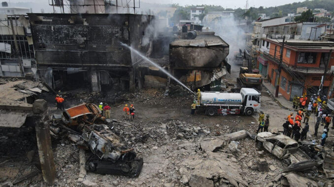 Explosión en Rep Dominicana