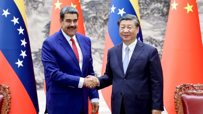 Maduro y Xi