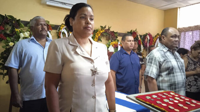 Despedida de combatiente