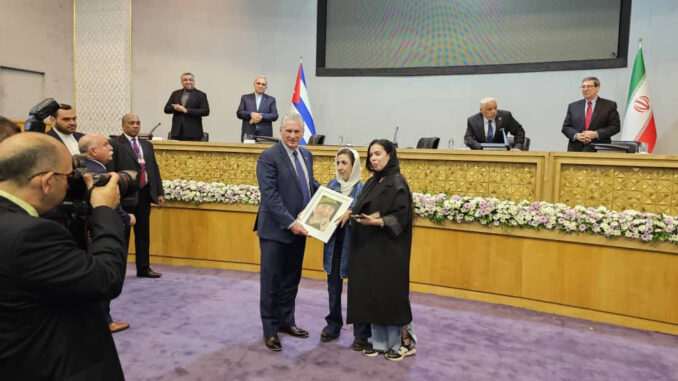Cuba-Irán-solidaridad