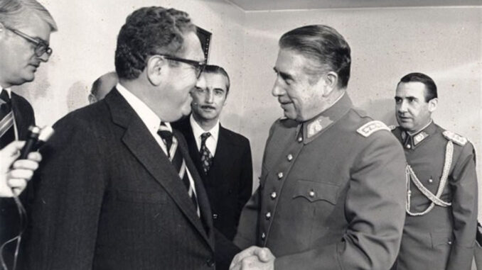 Kissinger Pinochet