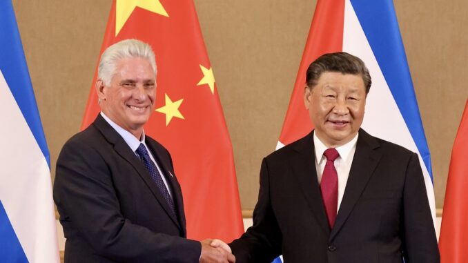 Xi Jinping -Díaz Canel