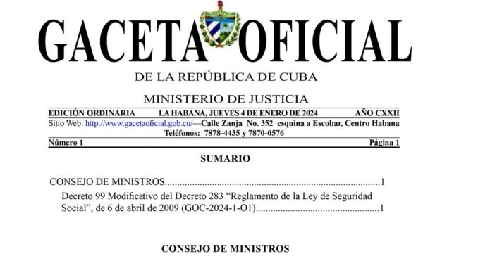 Gaceta Oficial