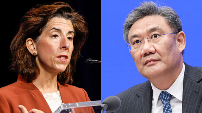 Gina Raimondo--Wang Wentao