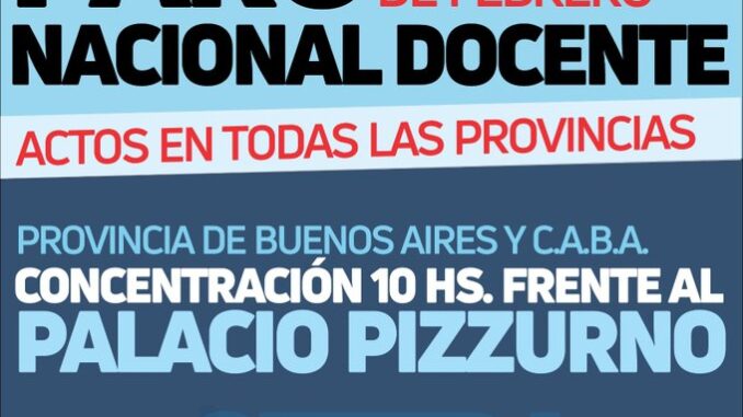 Paro Argentina