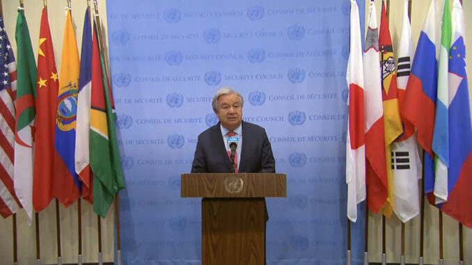 Guterres--ONU