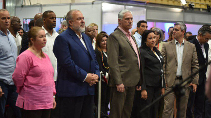 Miguel Díaz en la Feria de Informática