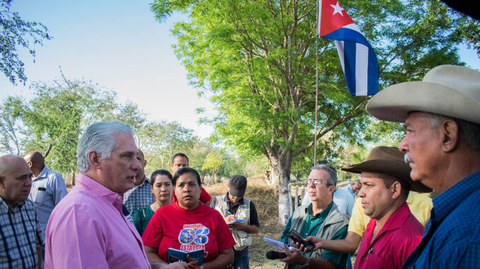 Visita Díaz-Canel