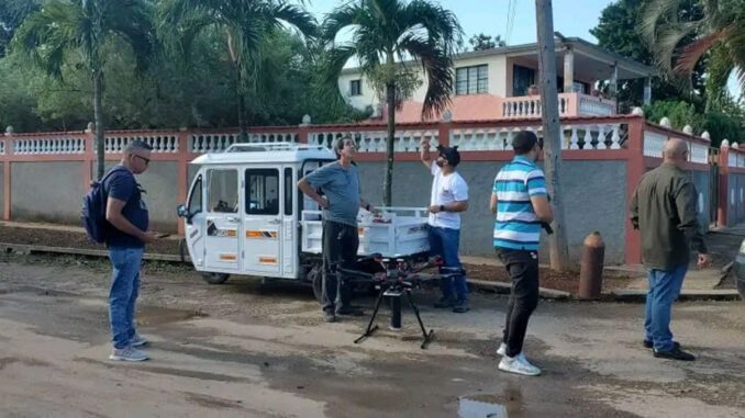 MOSQUITO AEDES- TÉCNICA MEDIANTE DRON