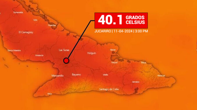 Rércord temperatura Cuba