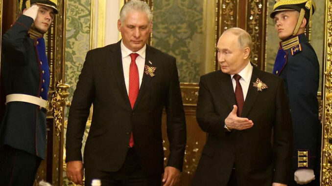 Diaz Canel-Putin