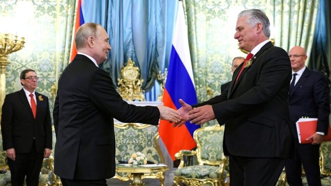 Díaz-Canel en Rusia