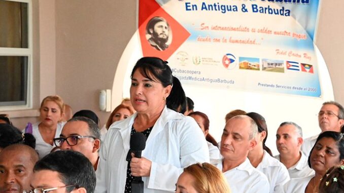 Médicos cubanos en Antigua y Barbuda