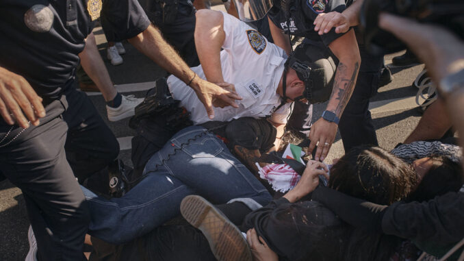 Estudiantes propalestina