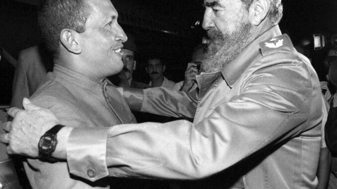 Chávez y Fidel