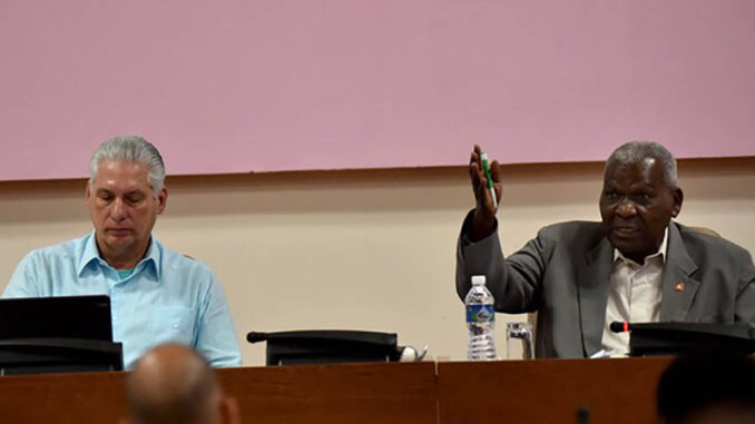 Lideres Parlamento cubano