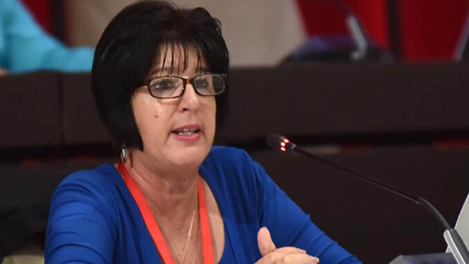 Ministra de Trabajo y Seguridad S